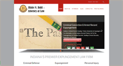 Desktop Screenshot of lawfirmindiana.com